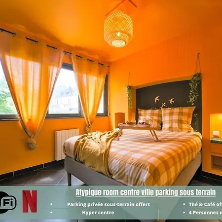Atypiqueroom Centreville Parking Sous Terrain Free Mulhouse